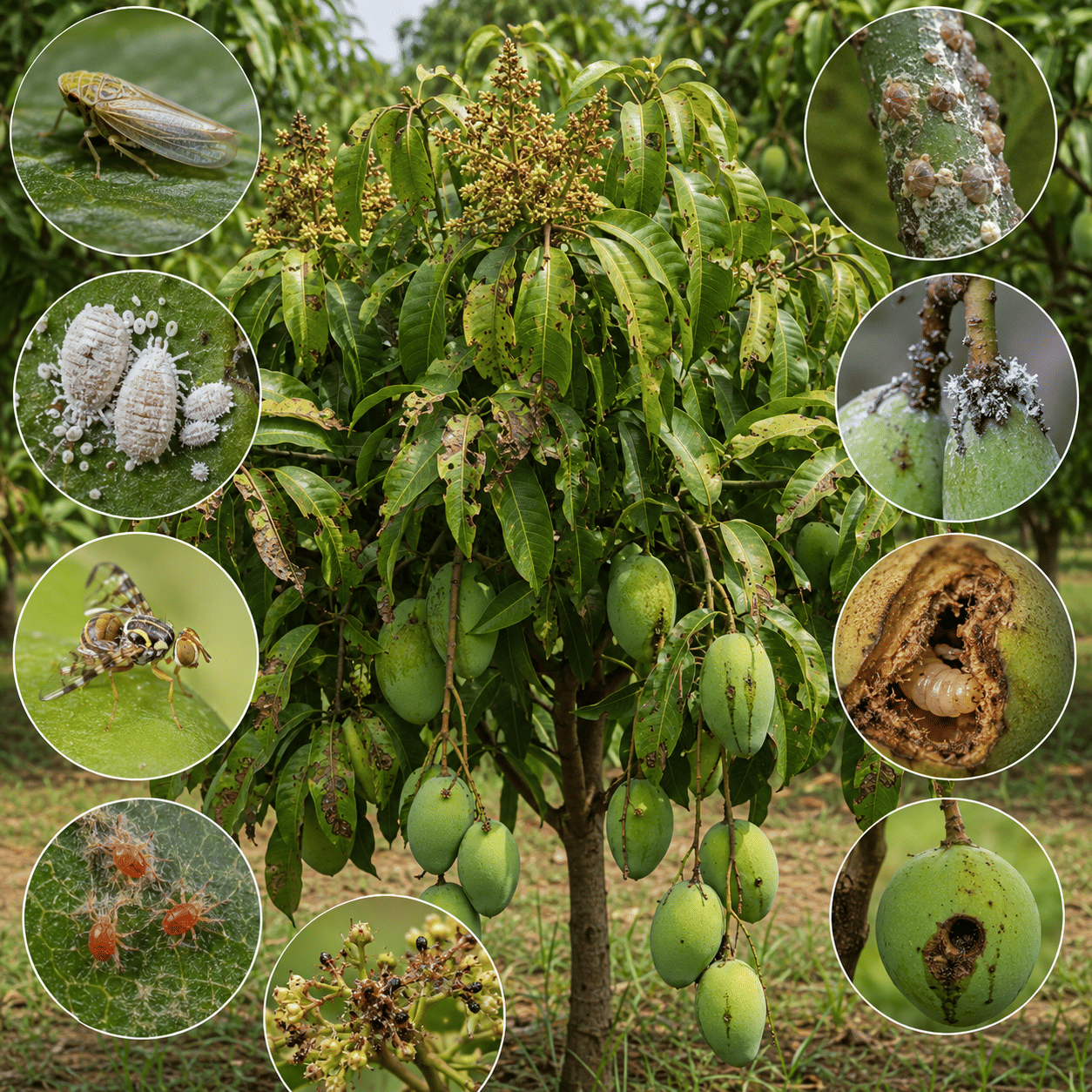 Mango様確認用 7 Major Mango Orchard Pests: Identification, Prevention, and