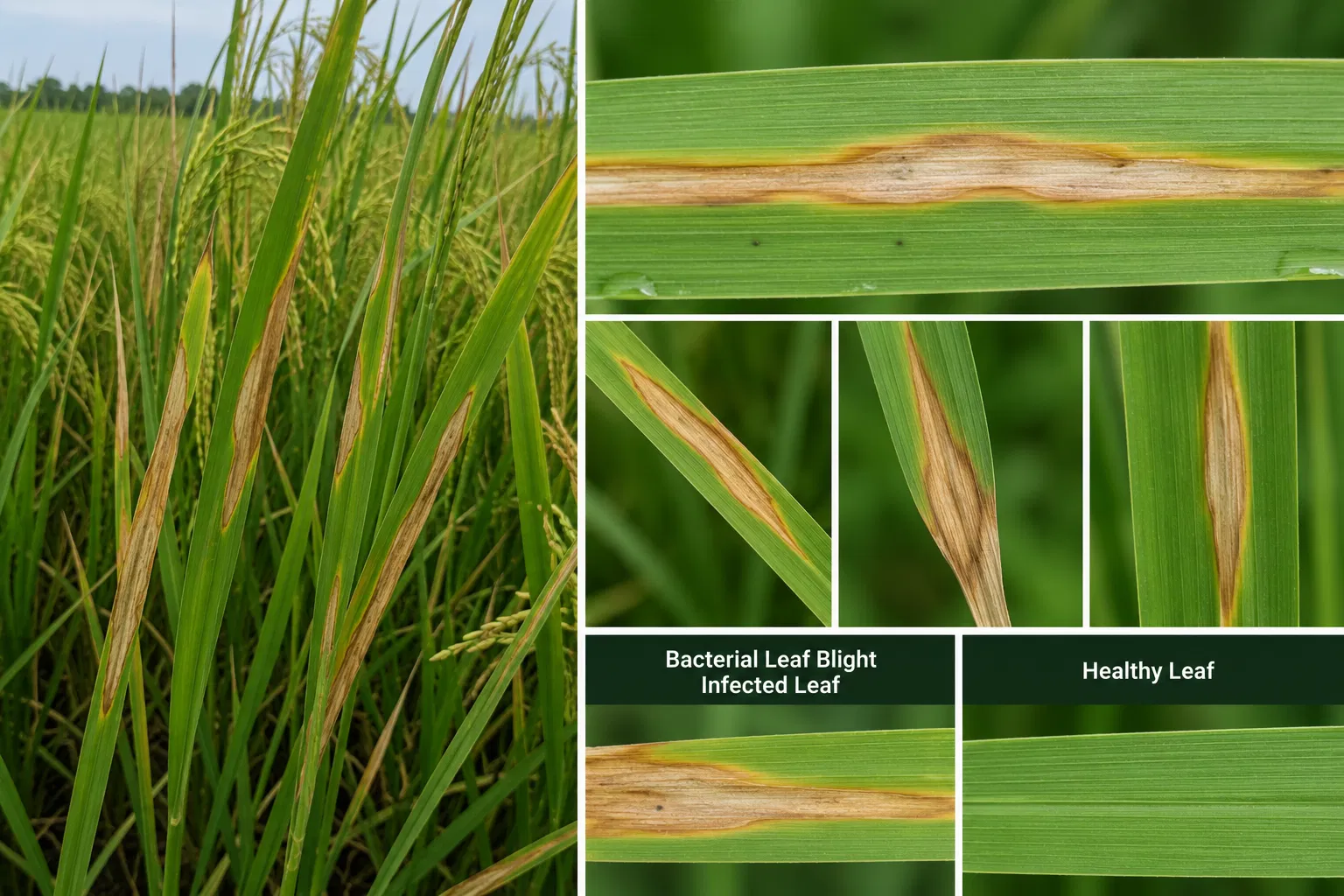 Paddy Bacterial Leaf Blight: Symptoms, Causes and Management Image