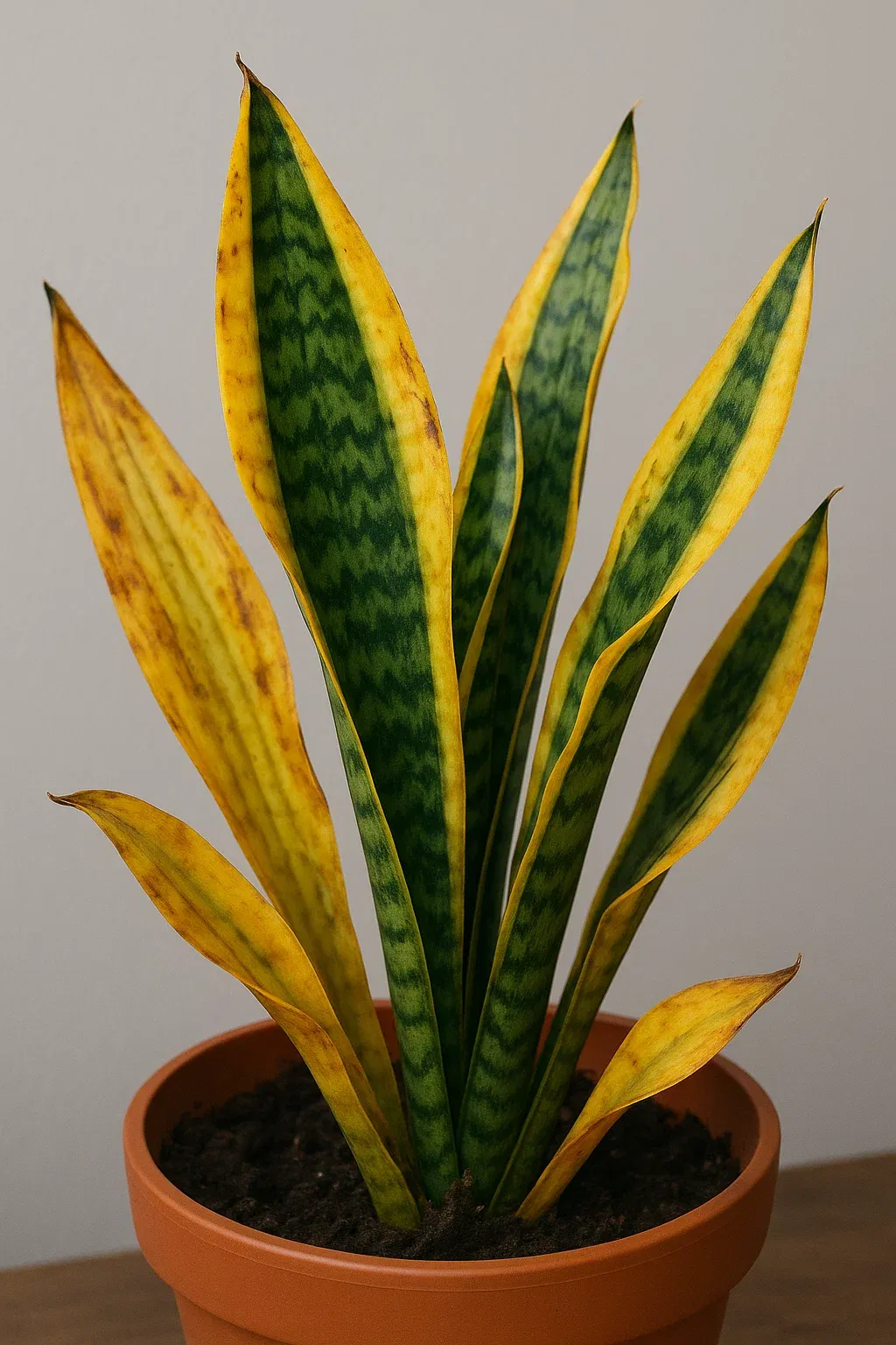 Is Your Snake Plant Leaves Turning Yellow? Fix It Fast! | BigHaat