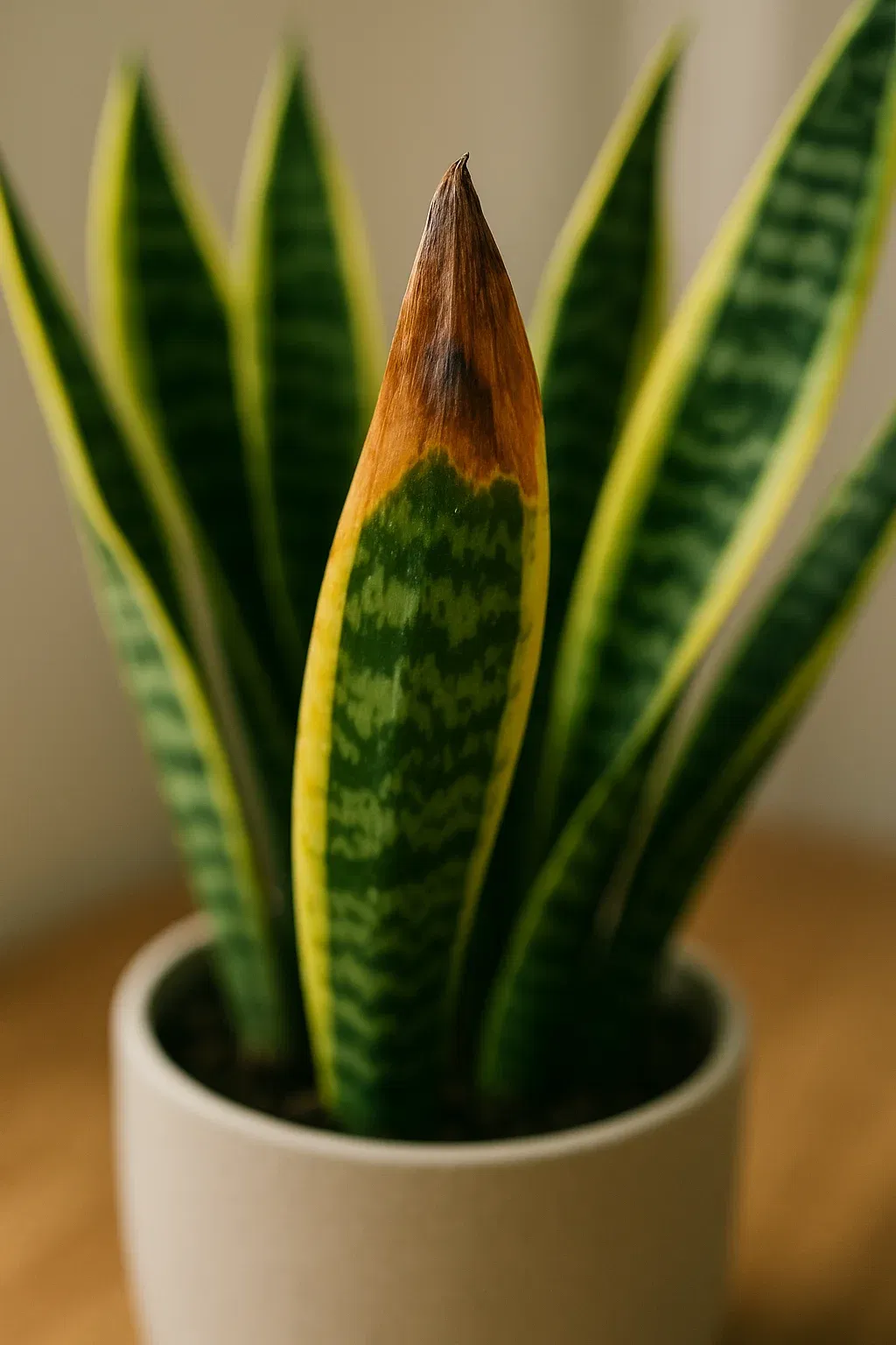 Is Your Snake Plant Leaves Turning Yellow? Fix It Fast! | BigHaat